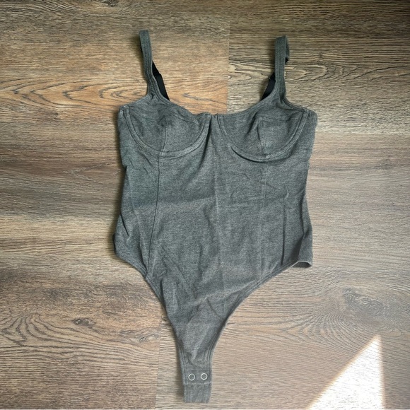Gilly Hicks Gray Women's Bodysuit - Picture 2 of 5